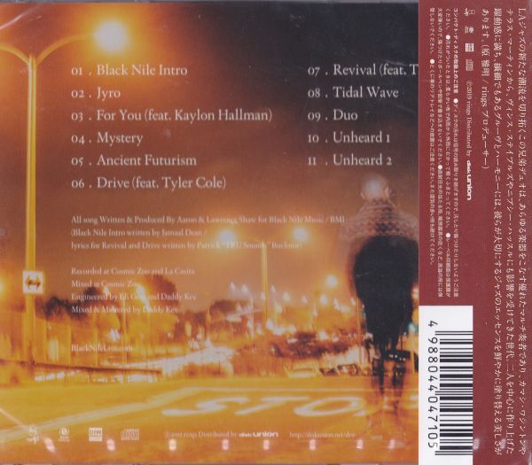 CD　(未使用) 日本限定盤★BLACK NILE Sounds of Color　国内盤　(rings RINC052)　帯付_画像2