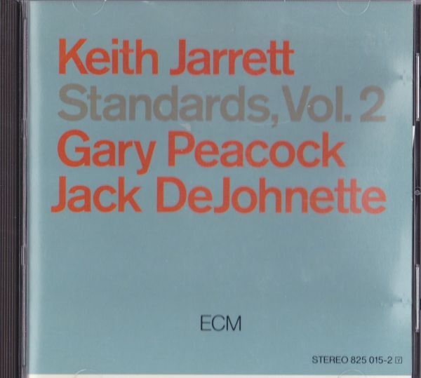 CD　★Keith Jarrett Standards, Vol. 2　ドイツ盤　(ECM Records 1289 825 015-1)_画像1