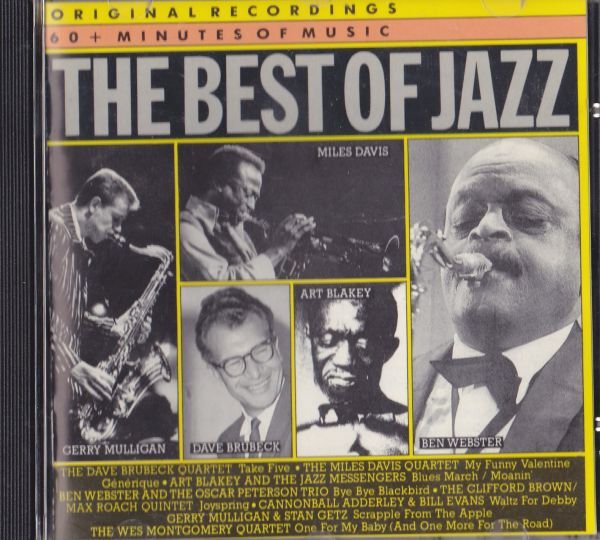 CD　★Various The Best Of Jazz　輸入盤　(Yesterdays Gold CD YDG 74602)_画像1