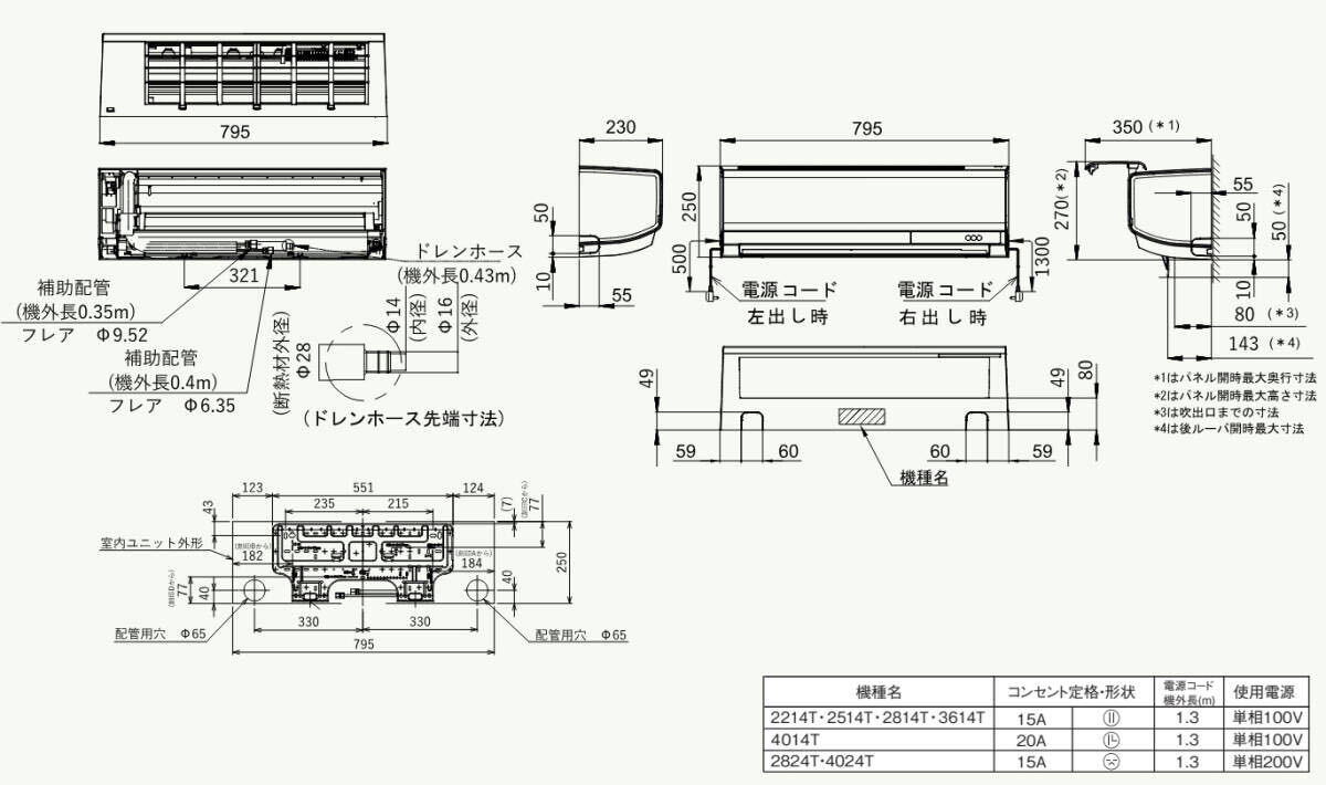 即決　新品・未使用　TOSHIBA 東芝　ルームエアコン　RAS-2214T　おもに6畳用　2024年製_画像5