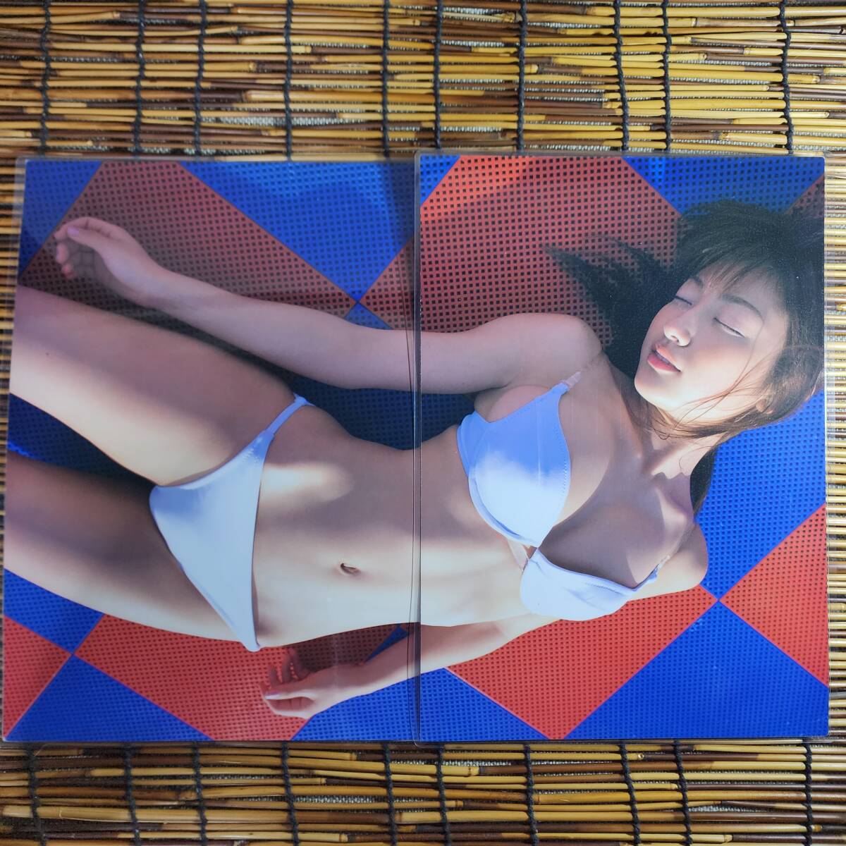 [ высокое качество толстый 150μ ламинирование обработка ] Kumada Youko yamagaBIKiNIES2004.1.27 купальный костюм A4 журнал вырезки 4 страница [ bikini model ]