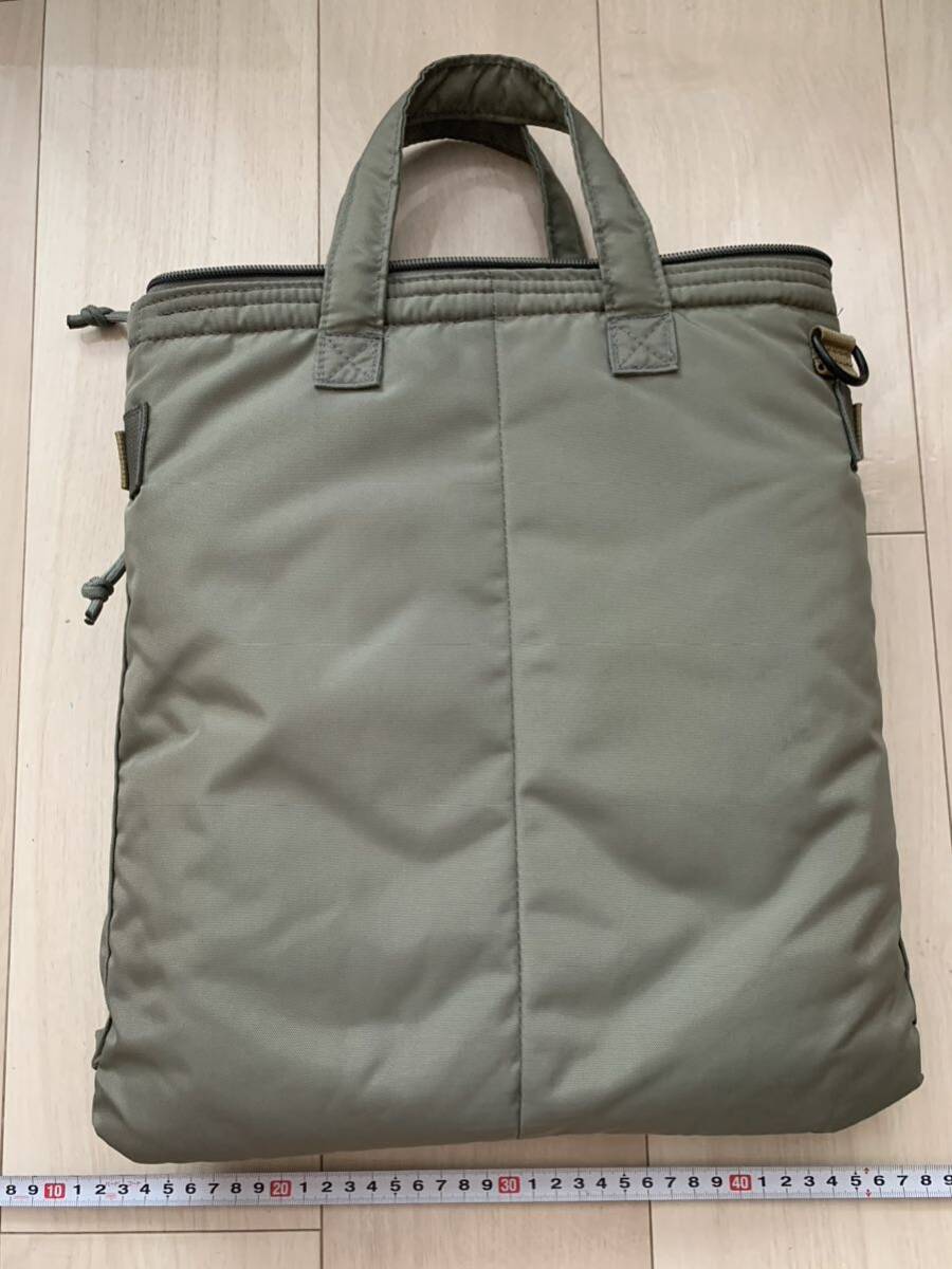 MIS エムアイエス MIS-1045SS PADDED HELMET BAG S パッド入りヘルメットバッグ（S）MADE IN USA - OLIVE　中古備品_画像3