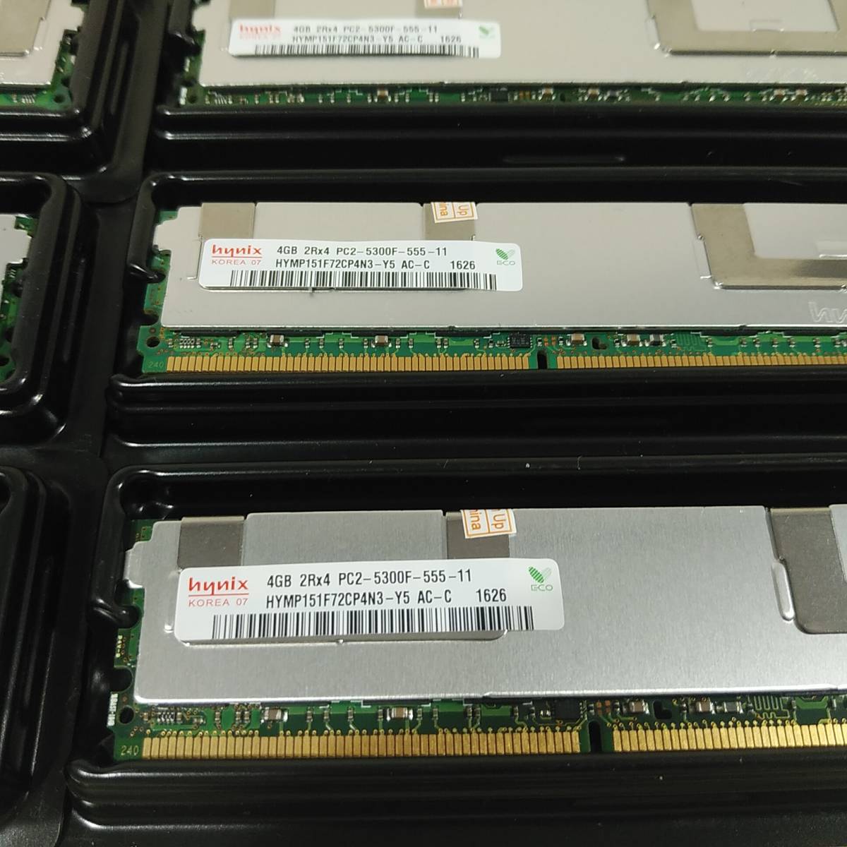  новый товар Hynix 32GB(4GB×8 листов ) DDR2-667 PC2-5300F FB-DIMM 2Rx4 CL5 ECC сервер для память стоимость доставки 185 иен ~