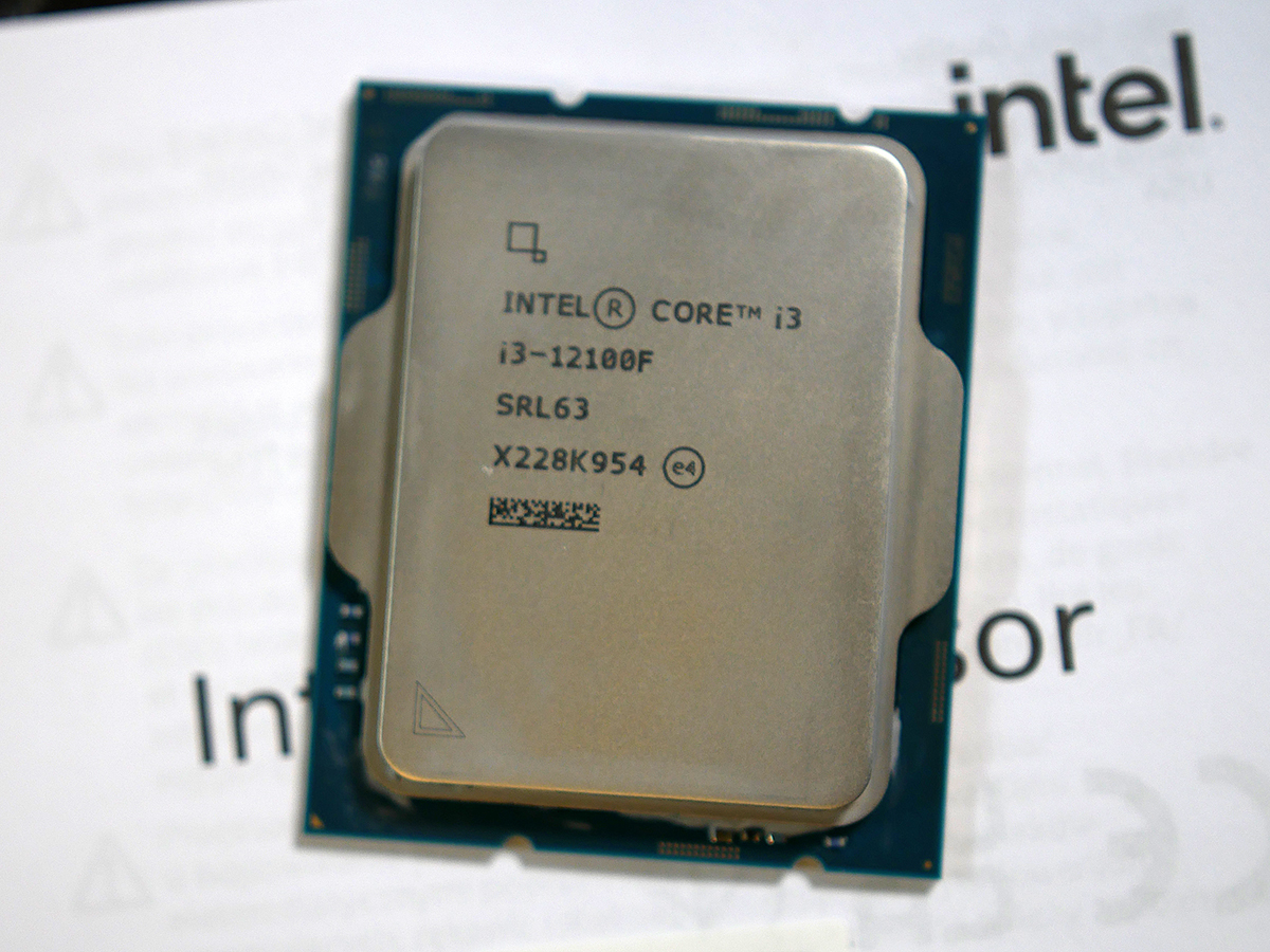 Intel/CPU Core i3-12100F/LGA1700/動作確認済_画像2