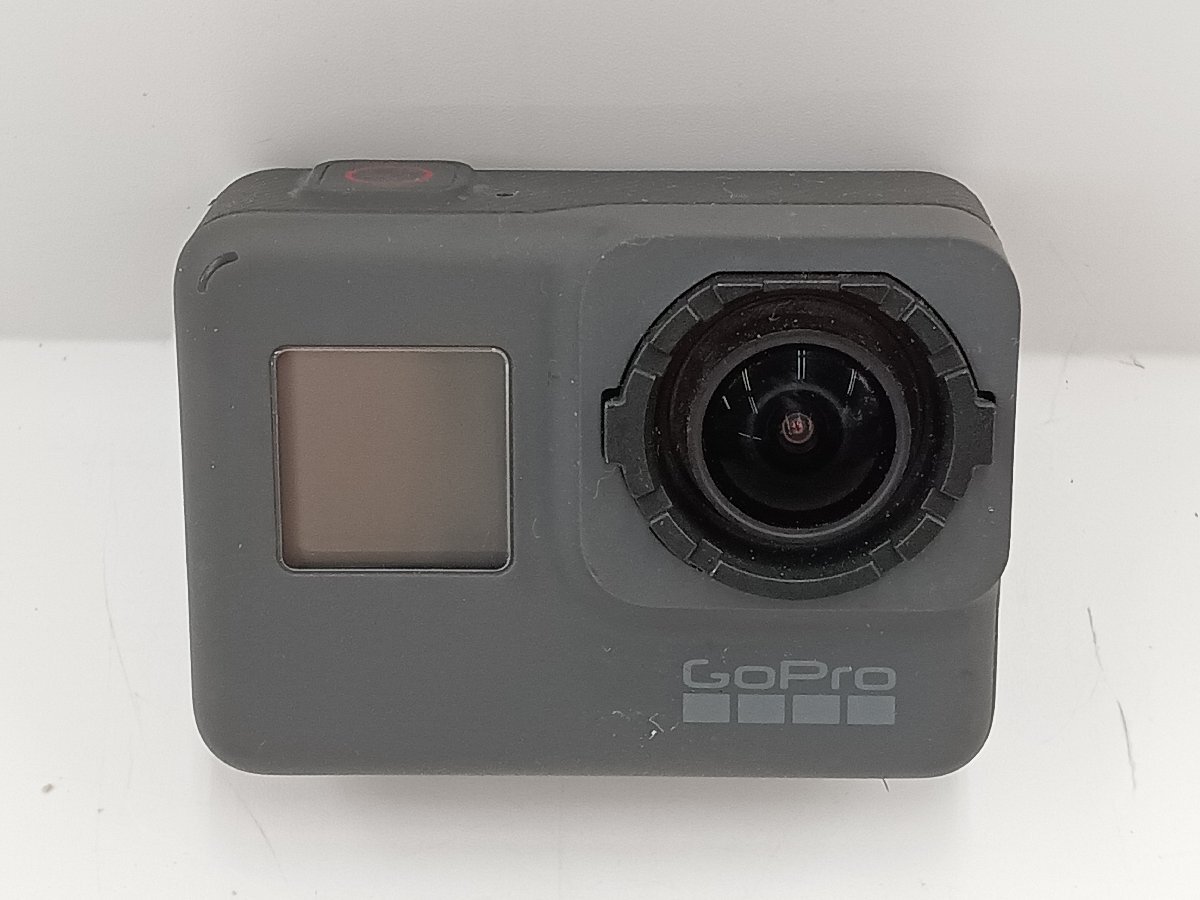 ★ジャンク品★ GoPro HERO5 アクションカメラ 保護ケース付き 電源のみチェック【他商品と同梱歓迎】_画像1