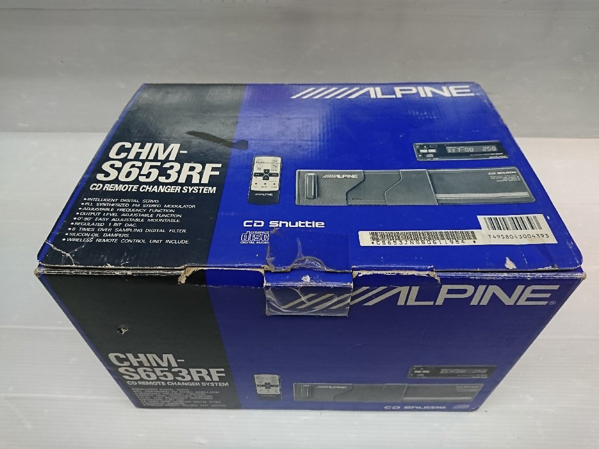 * secondhand goods *ALPINE Alpine CD changer disk changer system auto limiter CHM-S653RF 6 connected equipment 6 sheets [ other commodity . including in a package welcome ]
