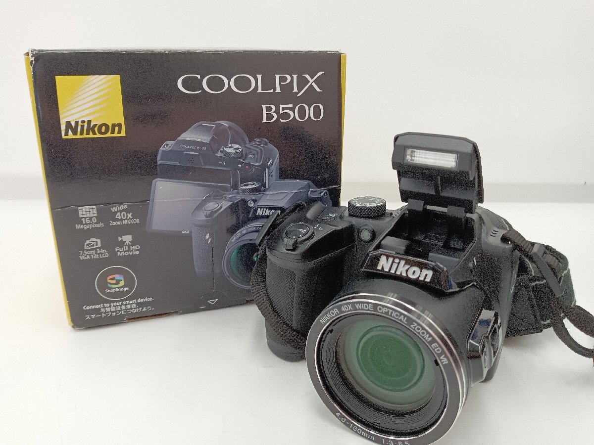 ★中古品★ Nikon ニコン COOLPIX B500 デジタルカメラ 4.0-160mm 1:3-6.5 コンパクトデジタルカメラ【他商品と同梱歓迎】_画像1