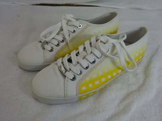 * secondhand goods *COACH sneakers Q5090/A6258 23.5cm