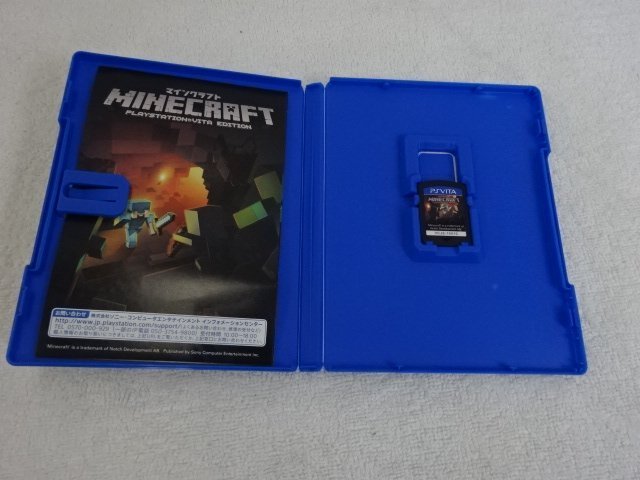 ★中古品★PSVita MUNECRAFT PLAYSTATION VITA EDITION MOJANG_画像3