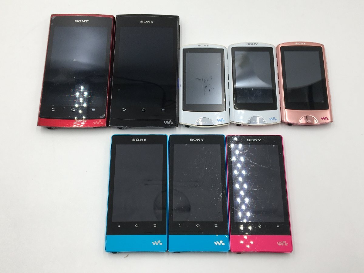 ♪▲【SONY ソニー】WALKMAN 16 32GB 8点セット NW-Z1060 NW-A866 NW-F806 他 まとめ売り 0501 9_画像2