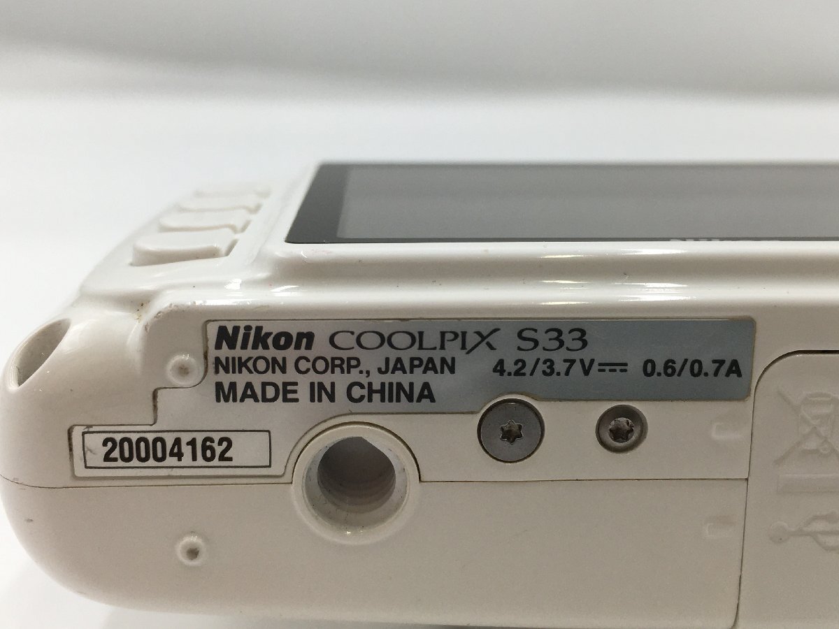 ♪▲【Nikon ニコン】コンパクトデジタルカメラ COOLPIX S33 0501 8_画像8