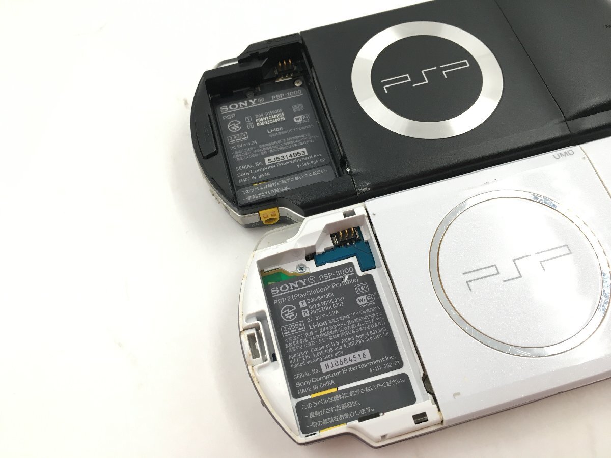 ♪▲【SONY ソニー】PSP PlayStation Portable 2点セット PSP-3000 PSP-1000 まとめ売り 0501 7_画像7