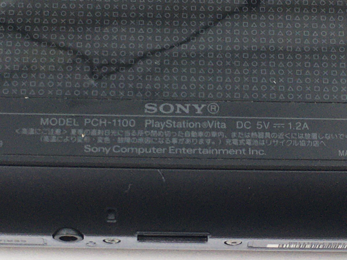 ♪▲【SONY ソニー】PS Vita PlayStation Vita PCH-1100 0503 7の画像5