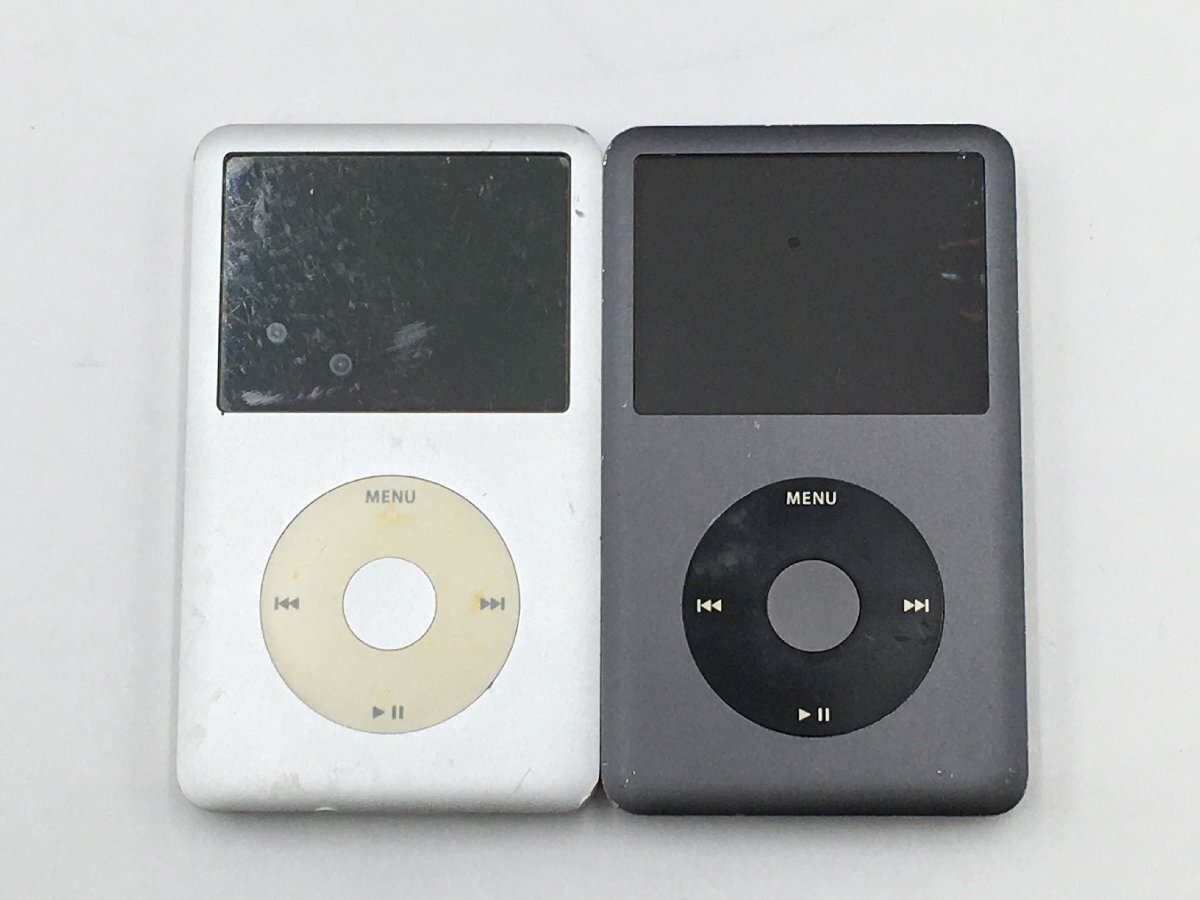 ♪▲【Apple アップル】iPod Classic MB562J MB565J 120GB 2点セット まとめ売り 0503 9_画像2