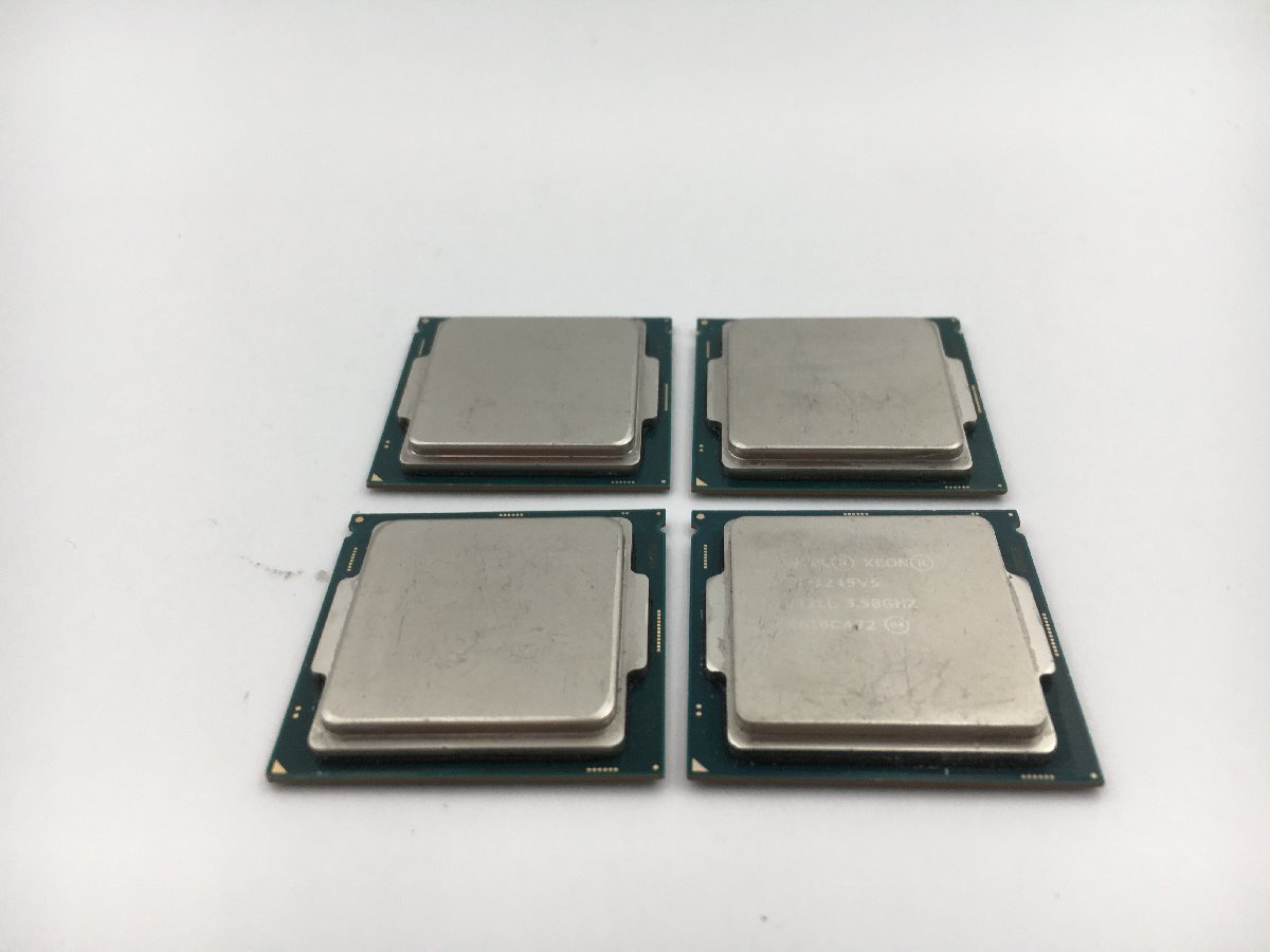 ♪▲【Intel インテル】Xeon E3-1245V5 CPU 部品取り 4点セット SR2LL まとめ売り 0503 13の画像3