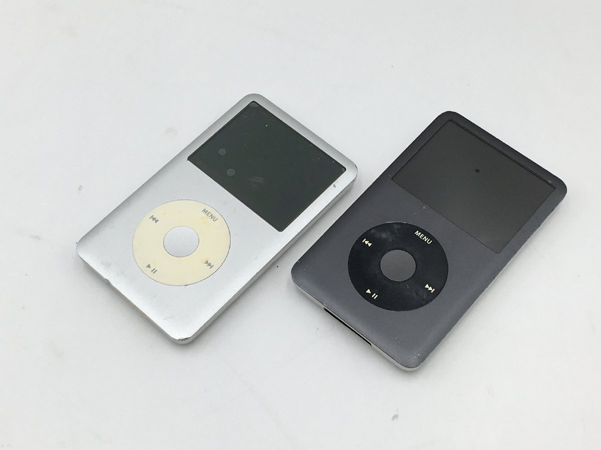 ♪▲【Apple アップル】iPod Classic MB562J MB565J 120GB 2点セット まとめ売り 0503 9の画像1