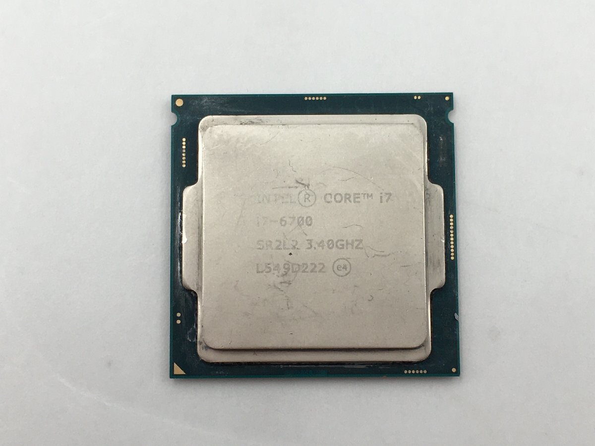 ♪▲【Intel インテル】Core i7-6700 CPU 部品取り SR2L2 0507 13の画像1