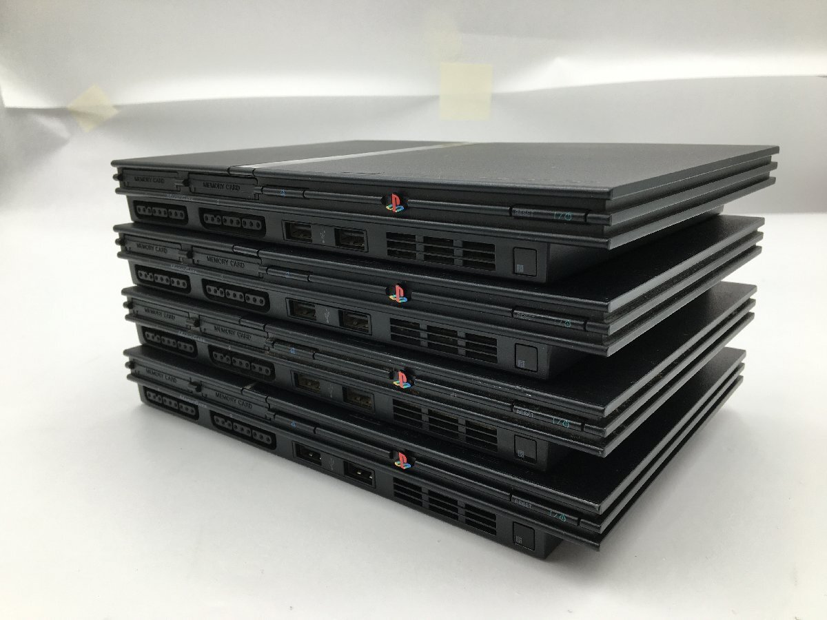 ♪▲【SONY ソニー】PS2 PlayStation2 本体 4点セット SCPH-70000 まとめ売り 0508 2の画像2