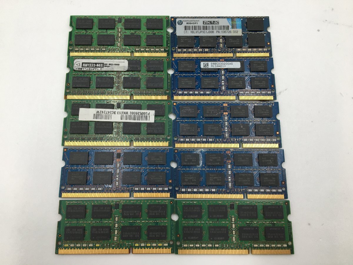 !^[Samsung SK hynix] Note PC для память 4GB DDR3 много снятие деталей 10 позиций комплект продажа комплектом 0510 13