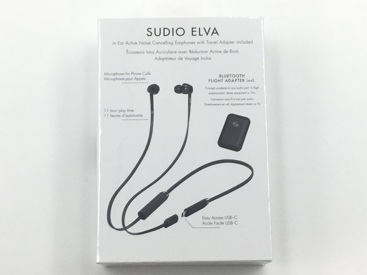 ♪▲【Sudio スーディオ】まとめ売り Elva ワイヤレスイヤホン ブラック 5点セット 0513 10_画像4