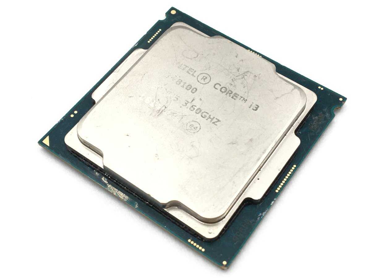 ♪▲【Intel インテル】Core i3-8100 CPU 部品取り SR3N5 0514 13_画像1
