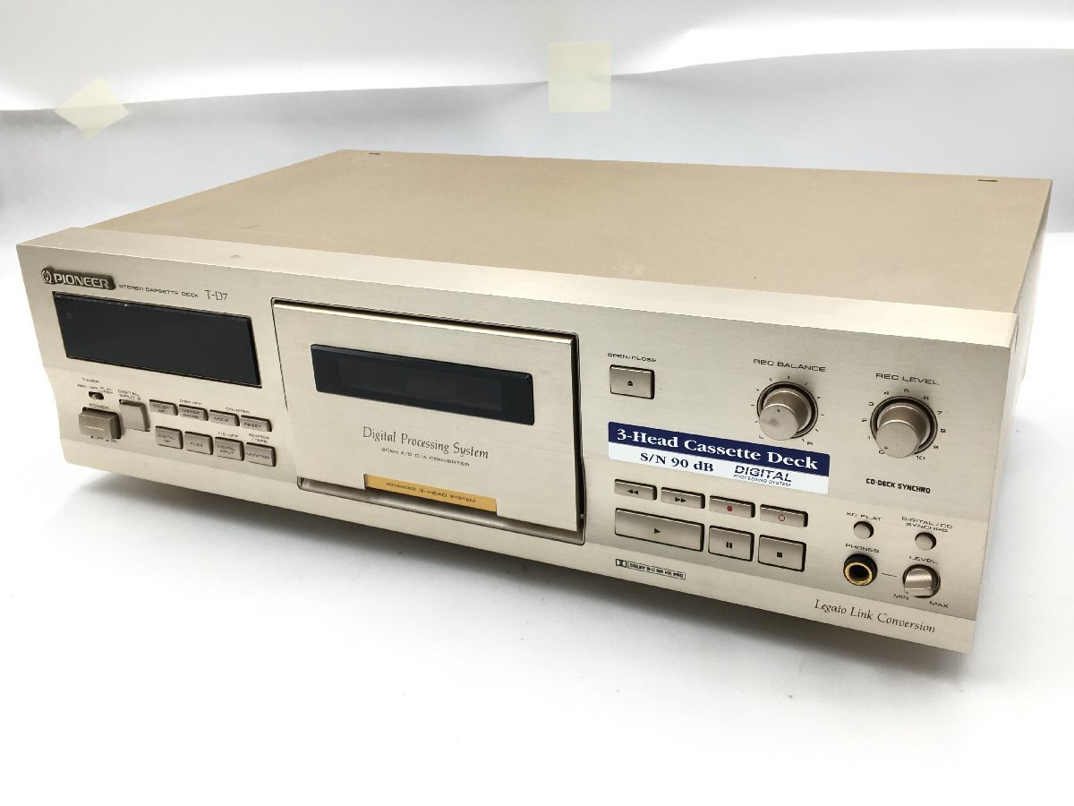 !^[Pioneer Pioneer ] стерео кассетная дека T-D7 0514 5