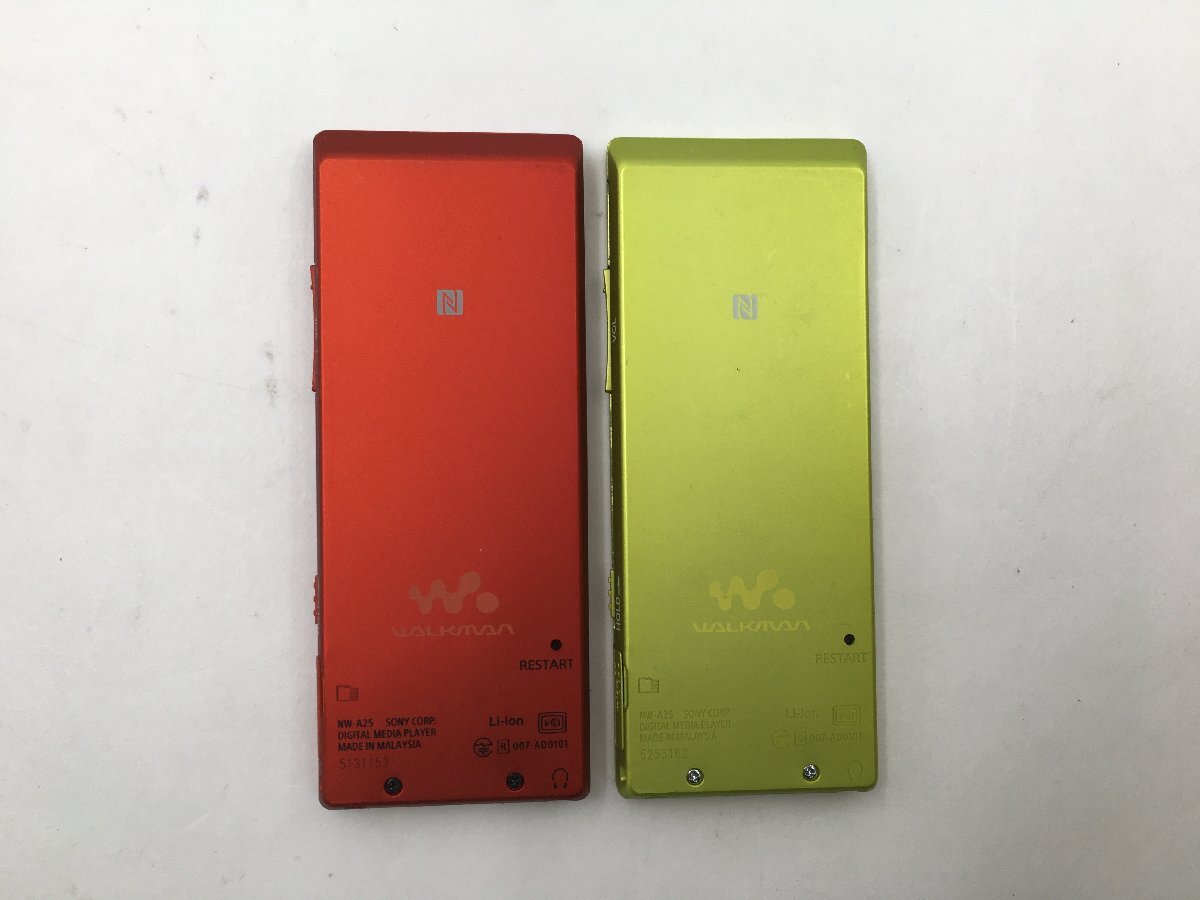 ♪▲【SONY ソニー】WALKMAN 16GB 2点セット NW-A25 まとめ売り 0514 9_画像7