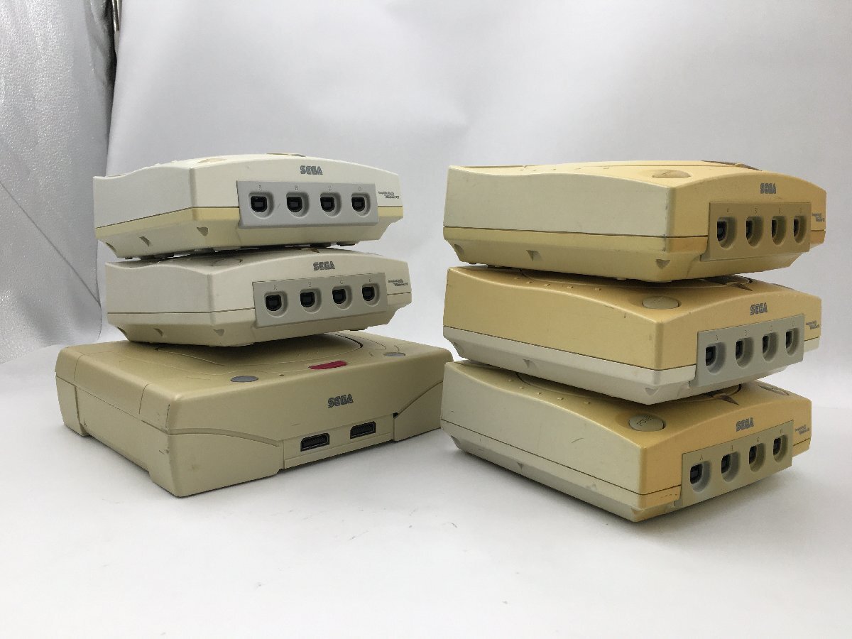 !^[SEGA Sega ] Dreamcast / Sega Saturn body 6 point set HKT-3000/HST-3220 set sale 0514 2