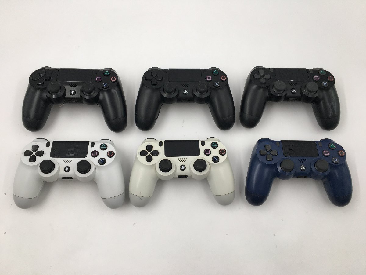 ♪▲【SONY ソニー】PS4ワイヤレスコントローラー 6点セット CUH-ZCT2J 他 まとめ売り 0515 6_画像1