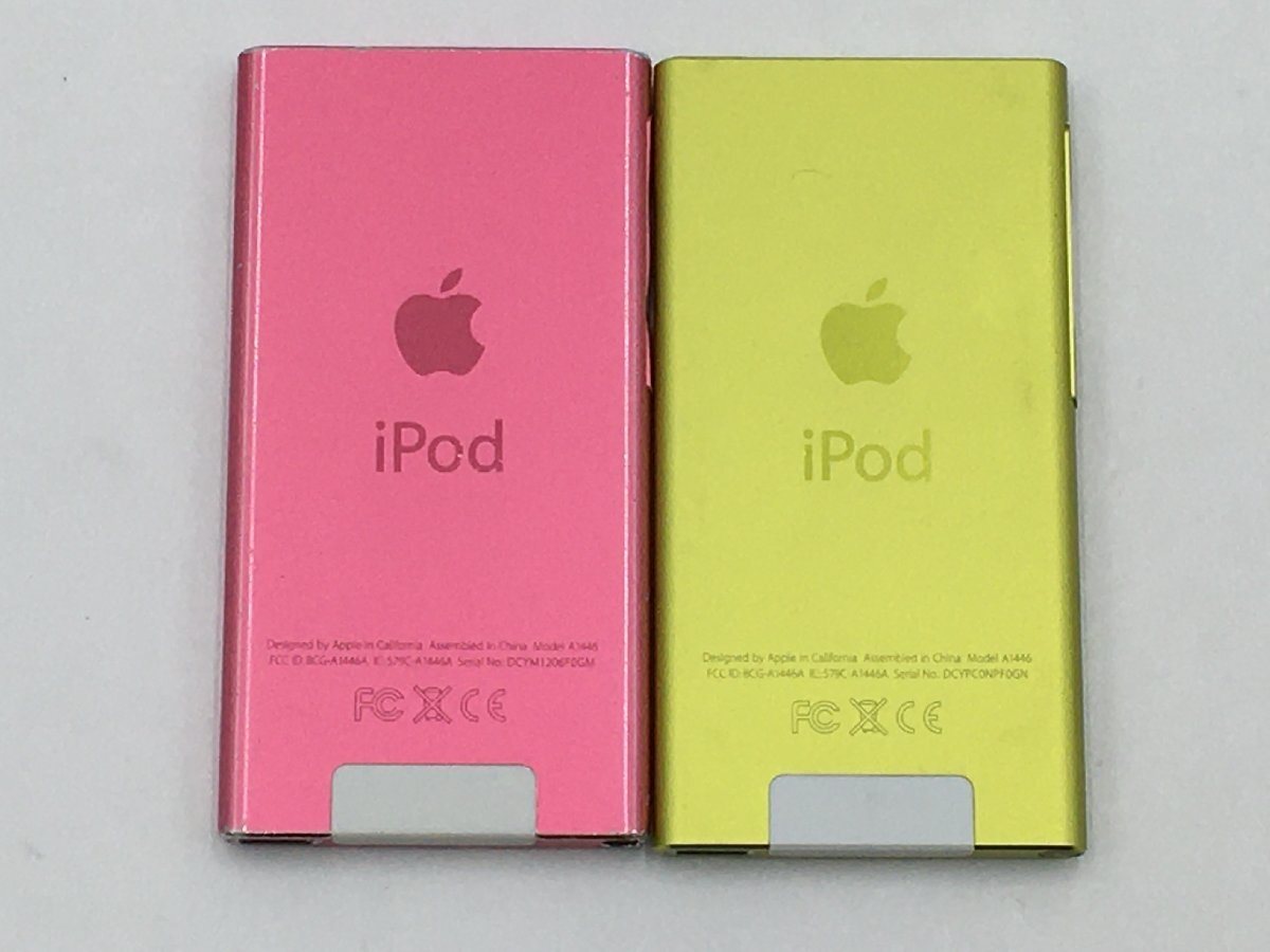 ♪▲【Apple アップル】iPod nano 第7世代 MD476J MD475J 16GB 2点セット まとめ売り 0515 9_画像3