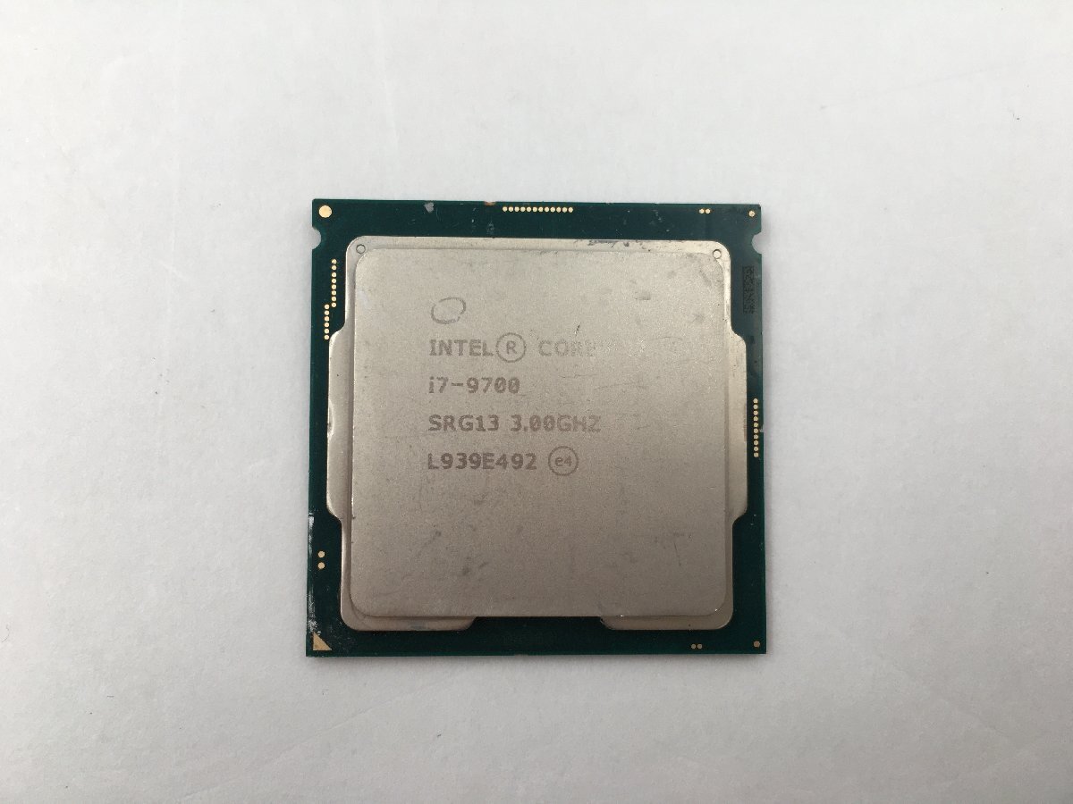 ♪▲【Intel インテル】Core i7-9700 CPU 部品取り SRG13 0516 13_画像2