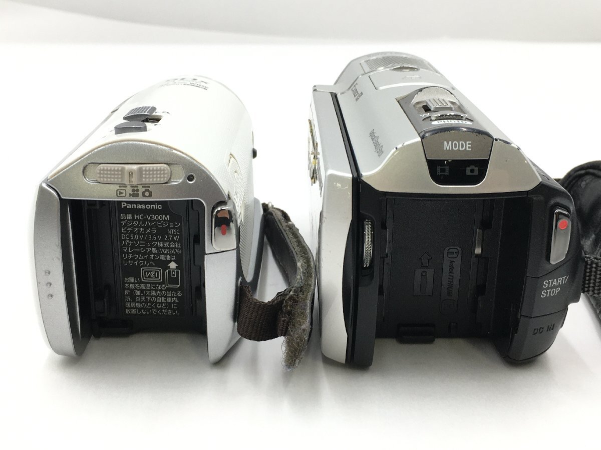 ♪▲【SONY Panasonic ソニー パナソニック】デジタルビデオカメラ 2009/2012年製 2点セット HDR-CX500V HC-V300M まとめ売り 0516 8_画像3