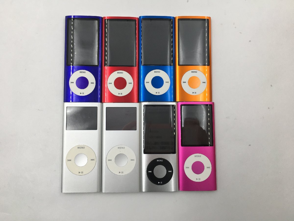 ♪▲【Apple アップル】iPod nano 第5世代 第4世代 第2世代 MC072J MC049J MB735J 他 2 4 8 16GB 8点セット まとめ売り 0516 9_画像2