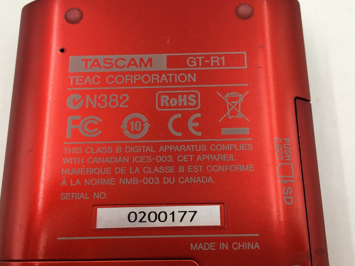 ♪▲【TASCAM タスカム】ポータブルデジタルレコーダー GT-R1 0517 10_画像8