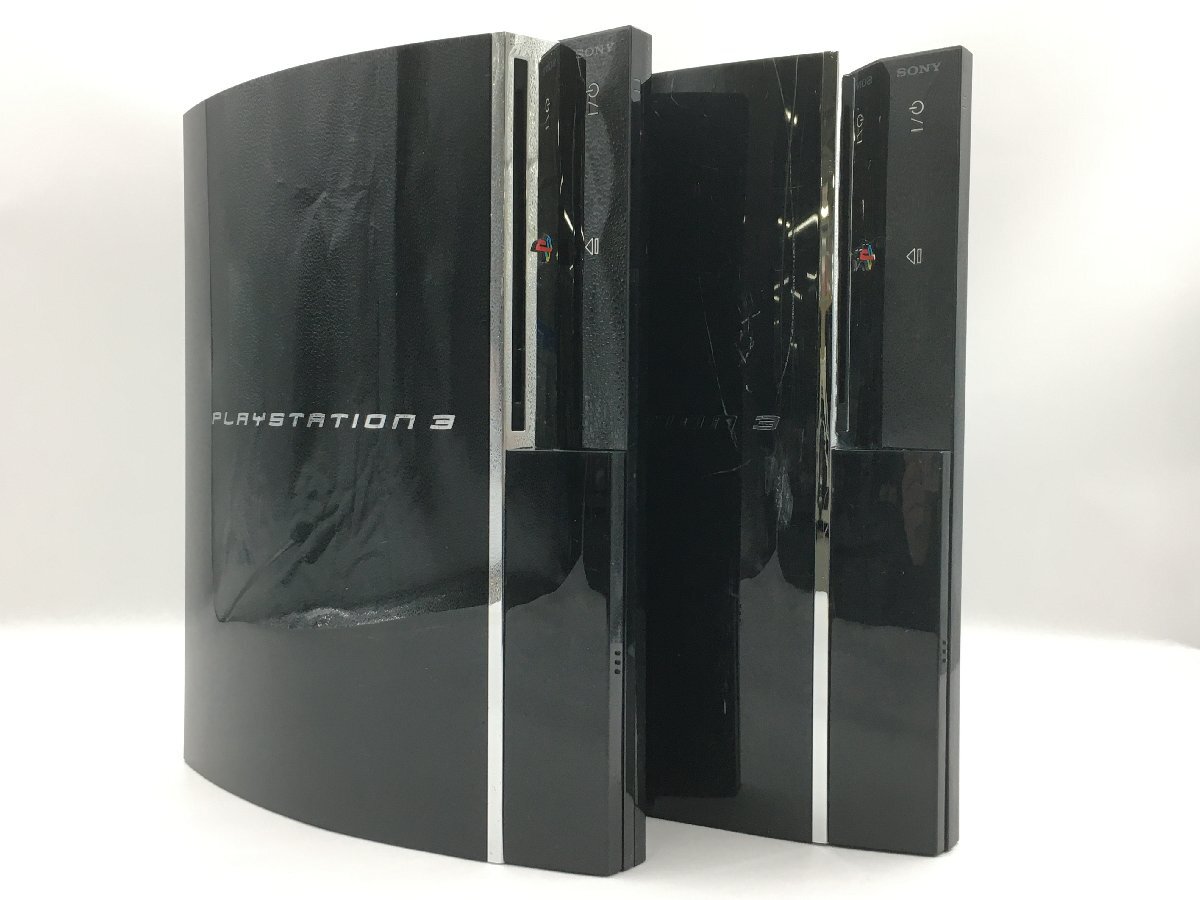 ♪▲【SONY ソニー】PS3 PlayStation3 60GB 2点セット CECHA00 まとめ売り 0521 2_画像1