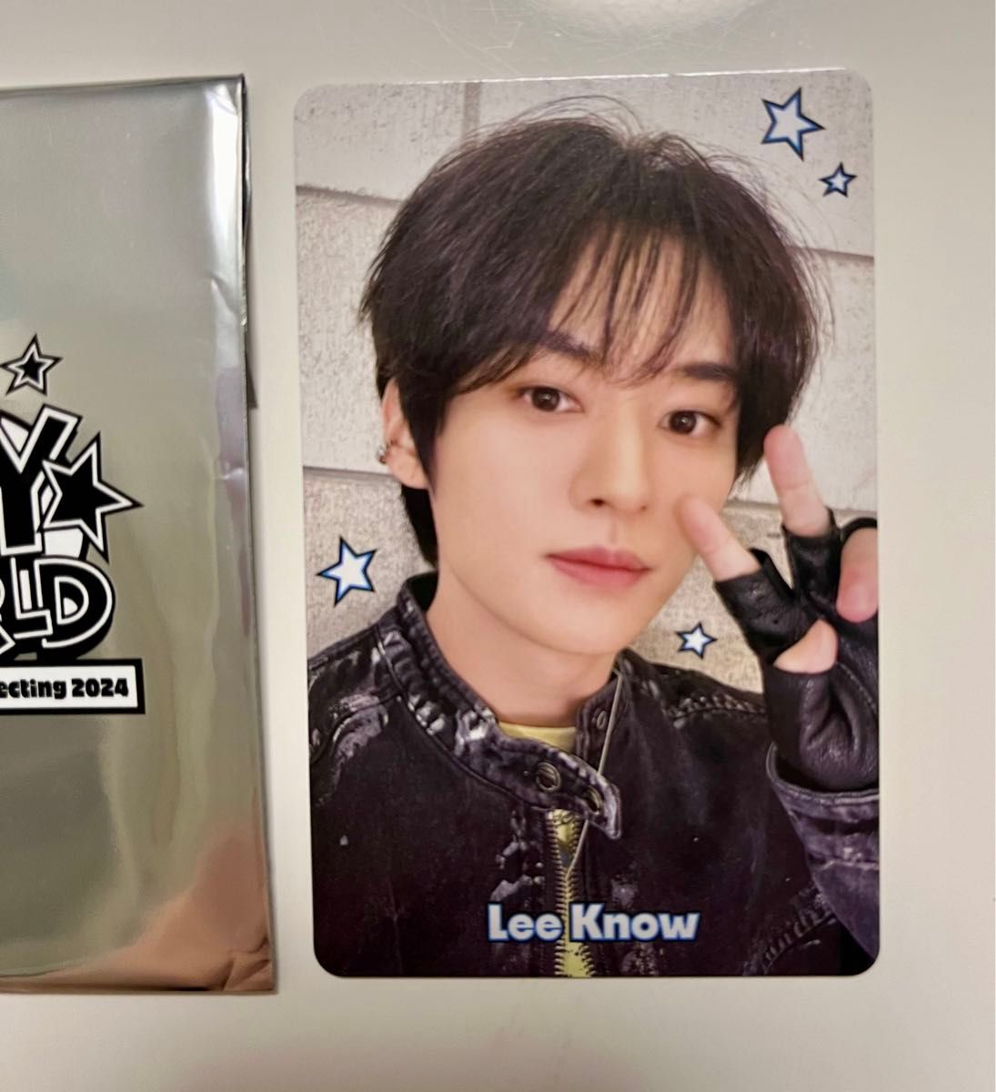 Straykids スキズ リノ トレカ ほっぺハートとピースの2枚セット Straykids スキズ リノ トレカ ほっぺハートとピースの2枚セット