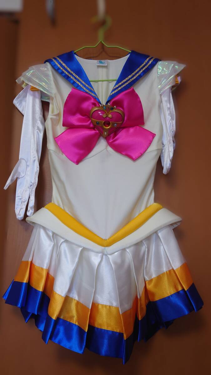  Прекрасная воительница Сейлор Мун super Sailor Moon костюмы + ботинки есть атлас ткань женщина M~L размер 