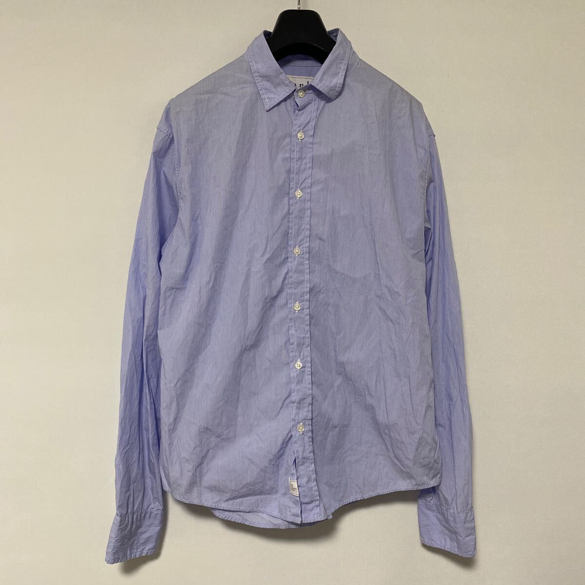 美品 frank&eileen PAUL ストライプ コットン シャツ S フランク&アイリーン ポール SHIRT Ron Herman ロンハーマン_画像1