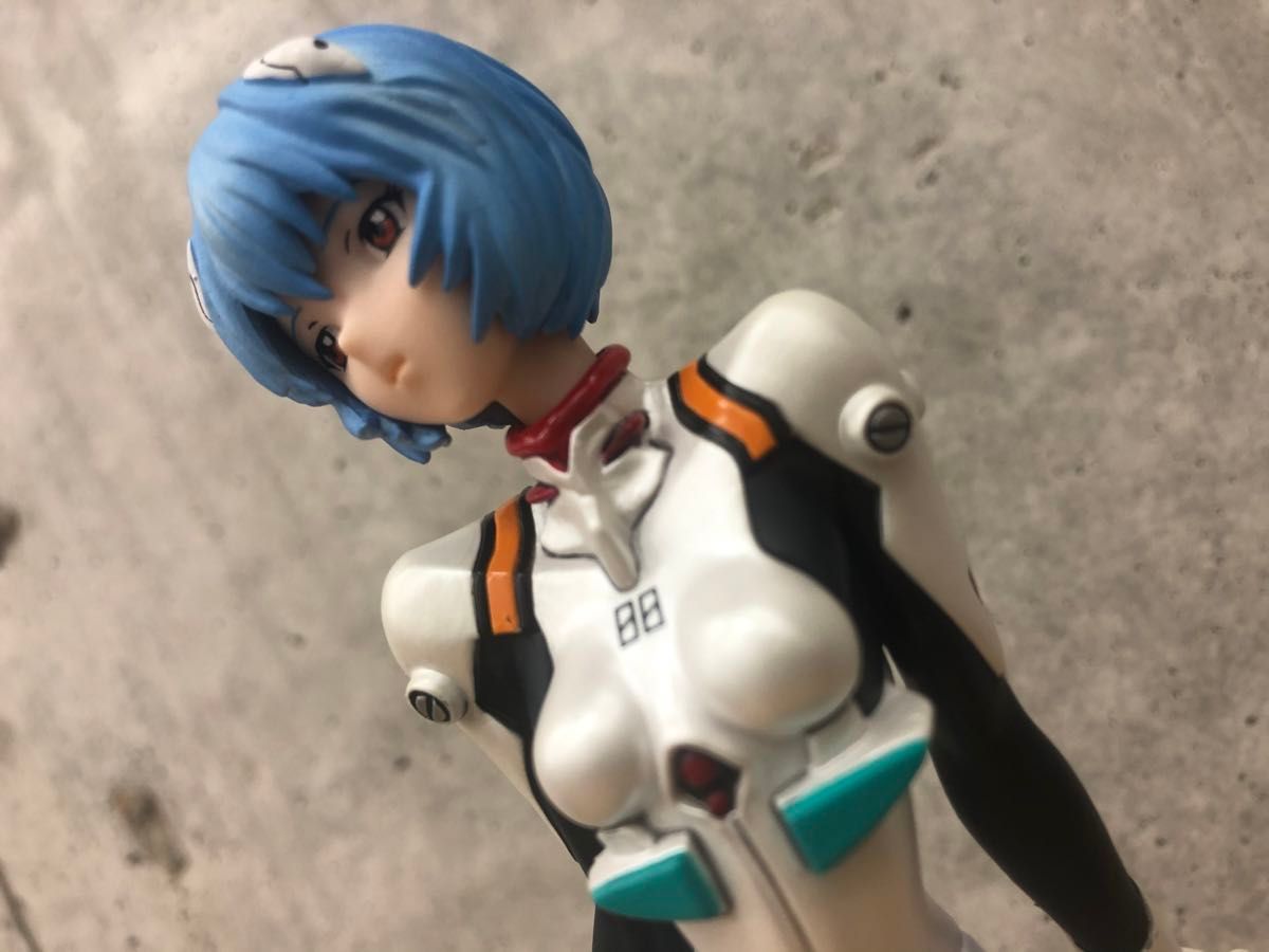 2010年 OSIRIS 2010年 一番くじ 綾波レイ A賞 プラグスーツ 透けブルー Evangelion フィギュア 外箱無