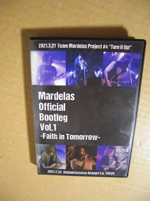 ★ブルーレイ◇マーデラス【Mardelas Official Bootleg Vol.1 -Faith in Tomorrow-】蛇石マリナ・及川樹京・本石久幸★の画像1