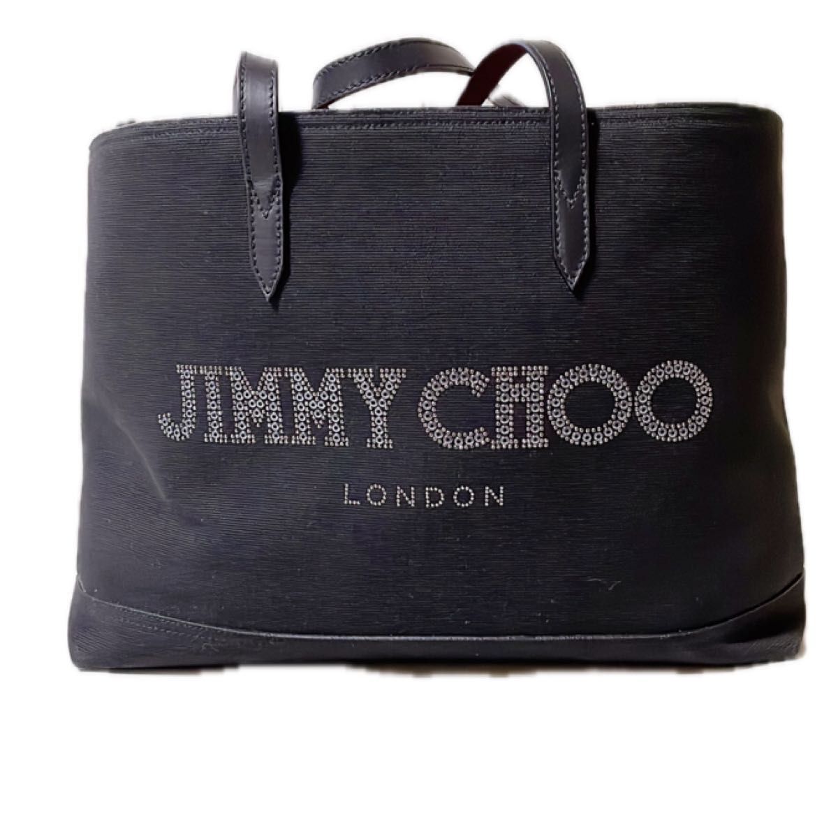 Jimmy Choo CANVAS LOGOトートバッグ