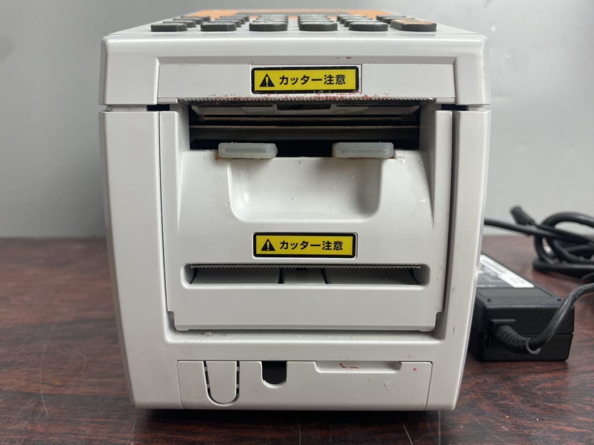 A3149)TERAOKA MP-2 eco ネットワーク対応モバイルラベルプリンター AC アダプター付 通電確認_画像3