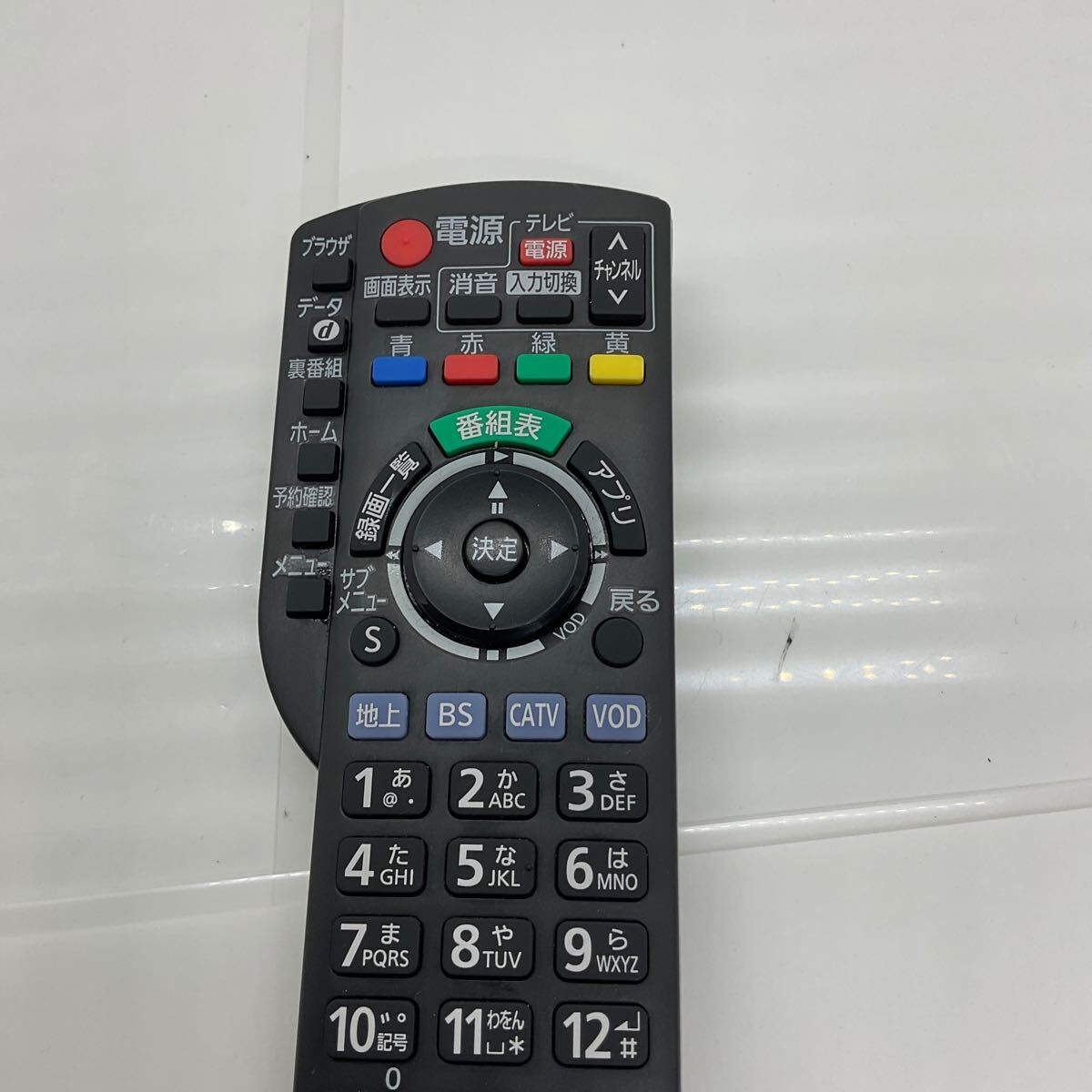 ◎(516-4) 【中古】Panasonic CATVリモコン N2QAYB001004_画像2