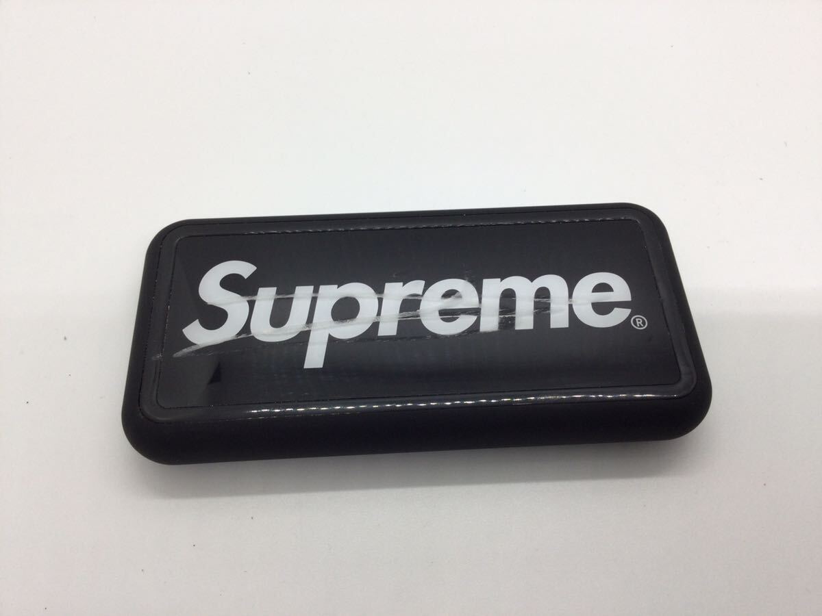 ◆05122) Supreme x mophie シュプリーム/モーフィー 21SS Powerstation Plus XL Black パワーステーション プラス XL ブラック_画像1