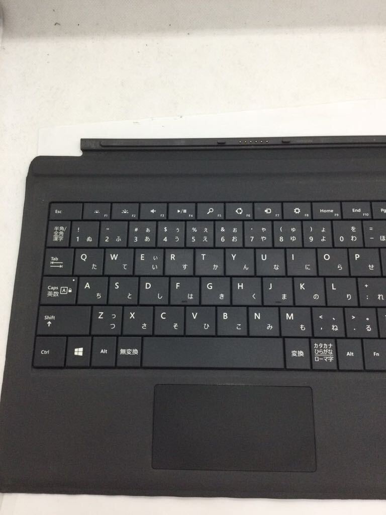 ◆0590) Microsoft Surface Pro 純正キーボード タイプカバー Model:1709の画像3