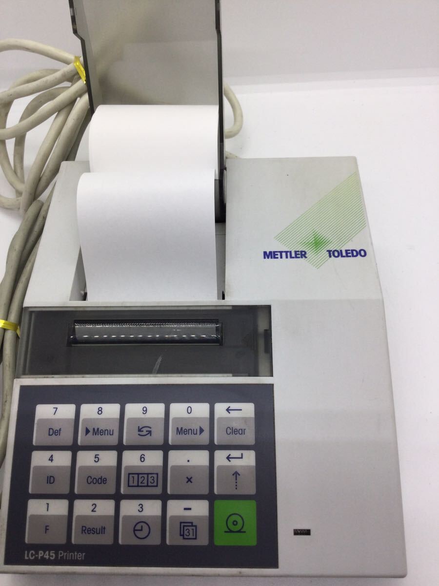 ◆05131)METTLER TOLEDO メトラー・トレド　電子天秤用　多機能　プリンター　LC-P45 現状出品　本体　_画像2