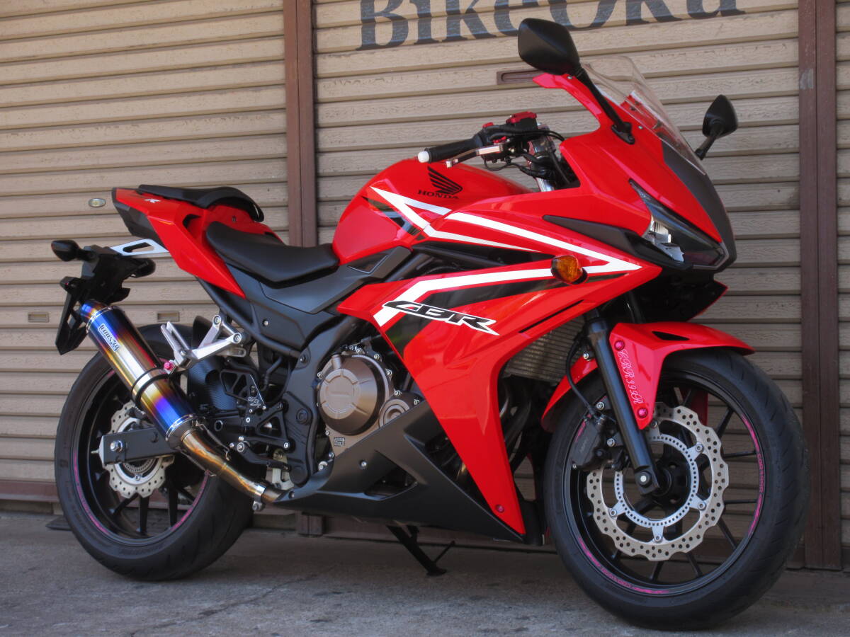 ★CBR400R NC47★美車！人気のNC47後期！BMS-RマフラーやETC等！埼玉県〜全国発送可！ローン可！ニンジャ400やYZF-R3等！の画像1