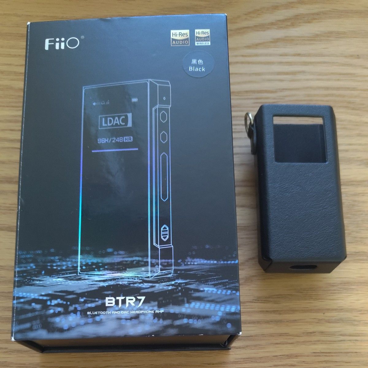 【極美品】FiiO BTR7 (Black)　別売り専用ケース付き