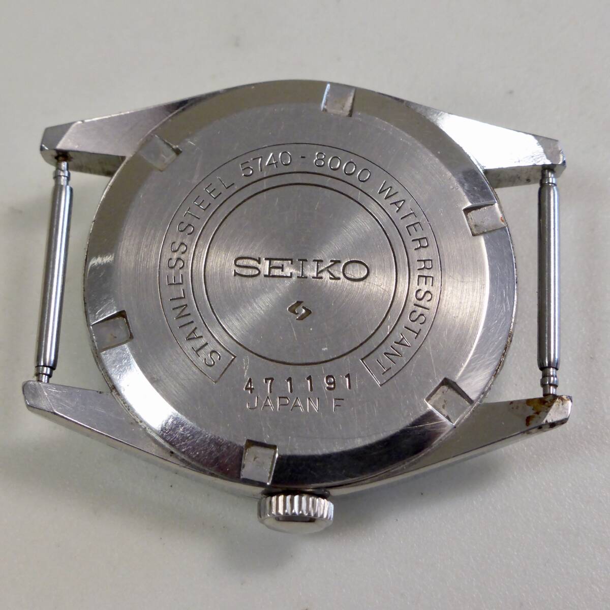 ♪セイコー SEIKO ロードマーベル LORDMARVEＬ 5740-8000 手巻き HI-BEAT36000 ステンレスケース 全数字文字盤 要修理_画像2