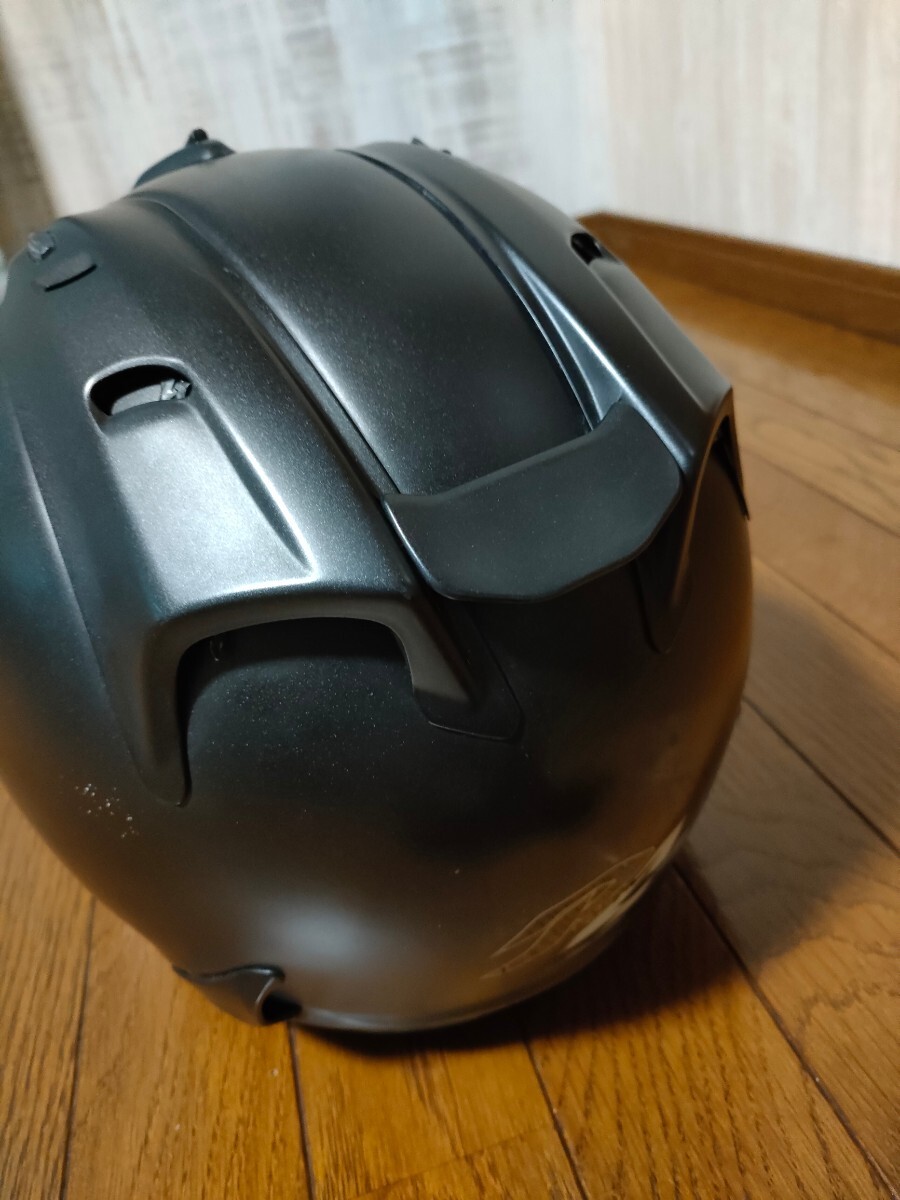 アライ Arai　SZ-RAM4 ジェットヘルメット　オープンフェイス　M 57 58 マットブラック フラットブラック　ラム 4 _画像10